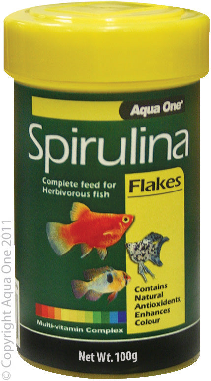 Aqua one Spirulina Flakes