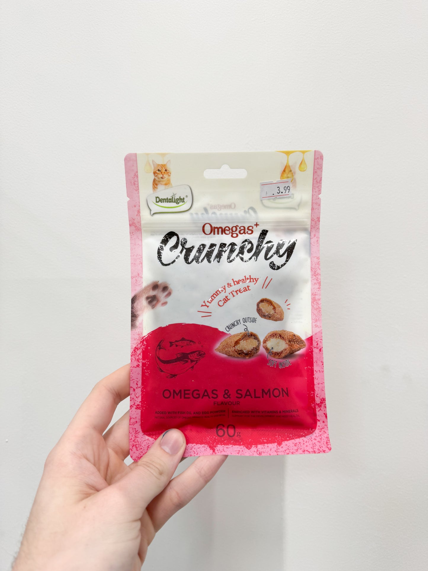 Omegas+ crunchy Cat Treats