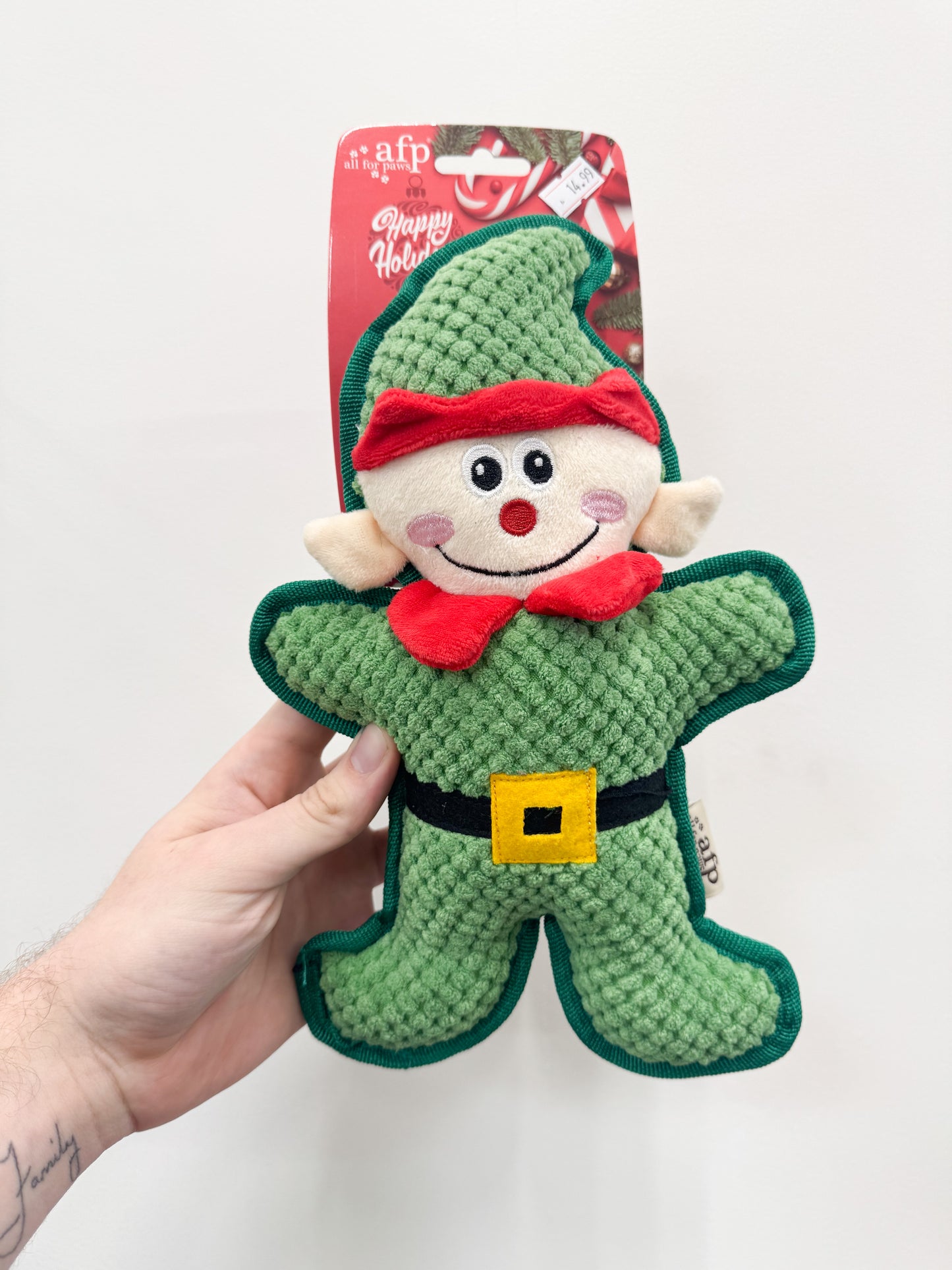 Elf Dog Toy