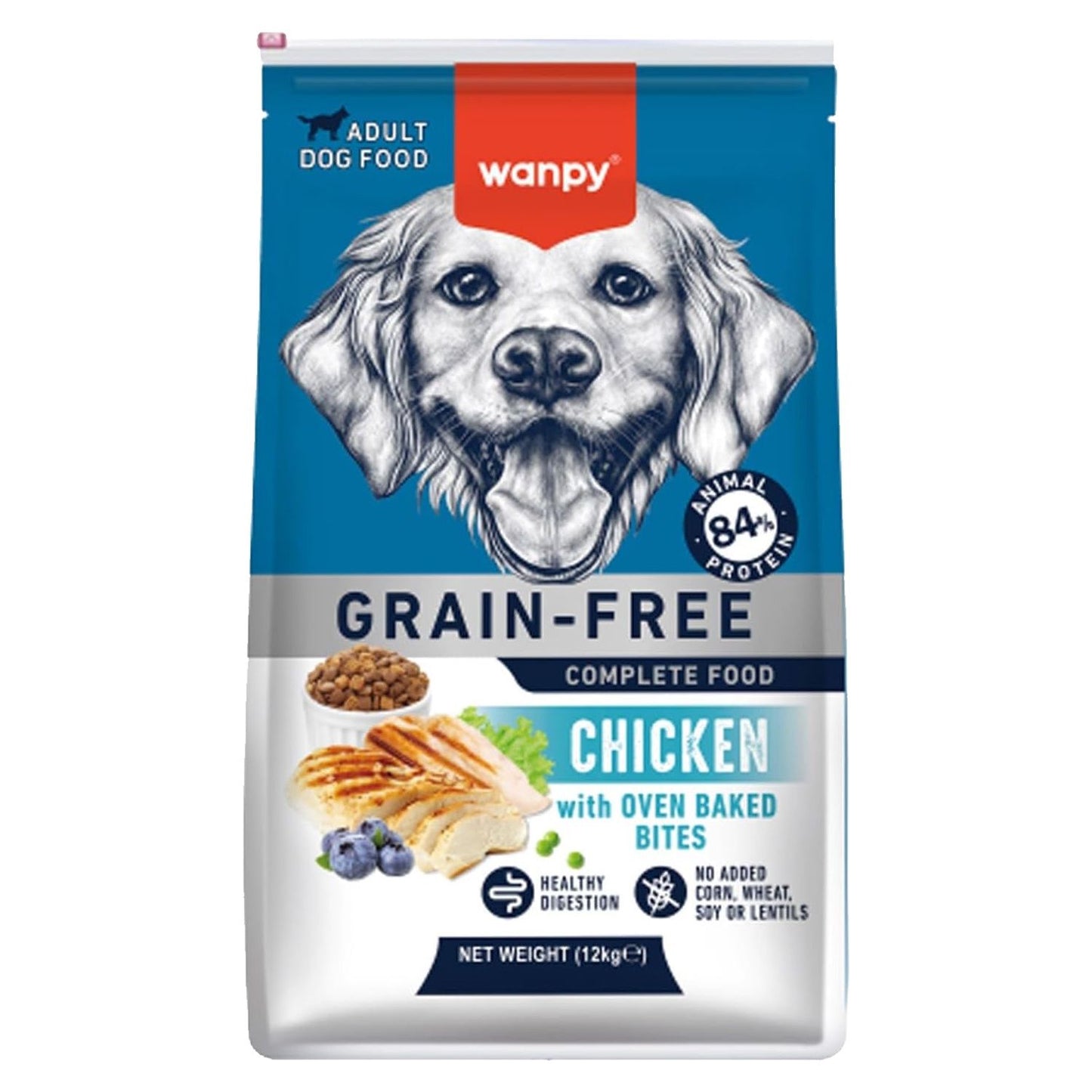 Wanpy Grainfree Dog Chicken Recipe 12kg