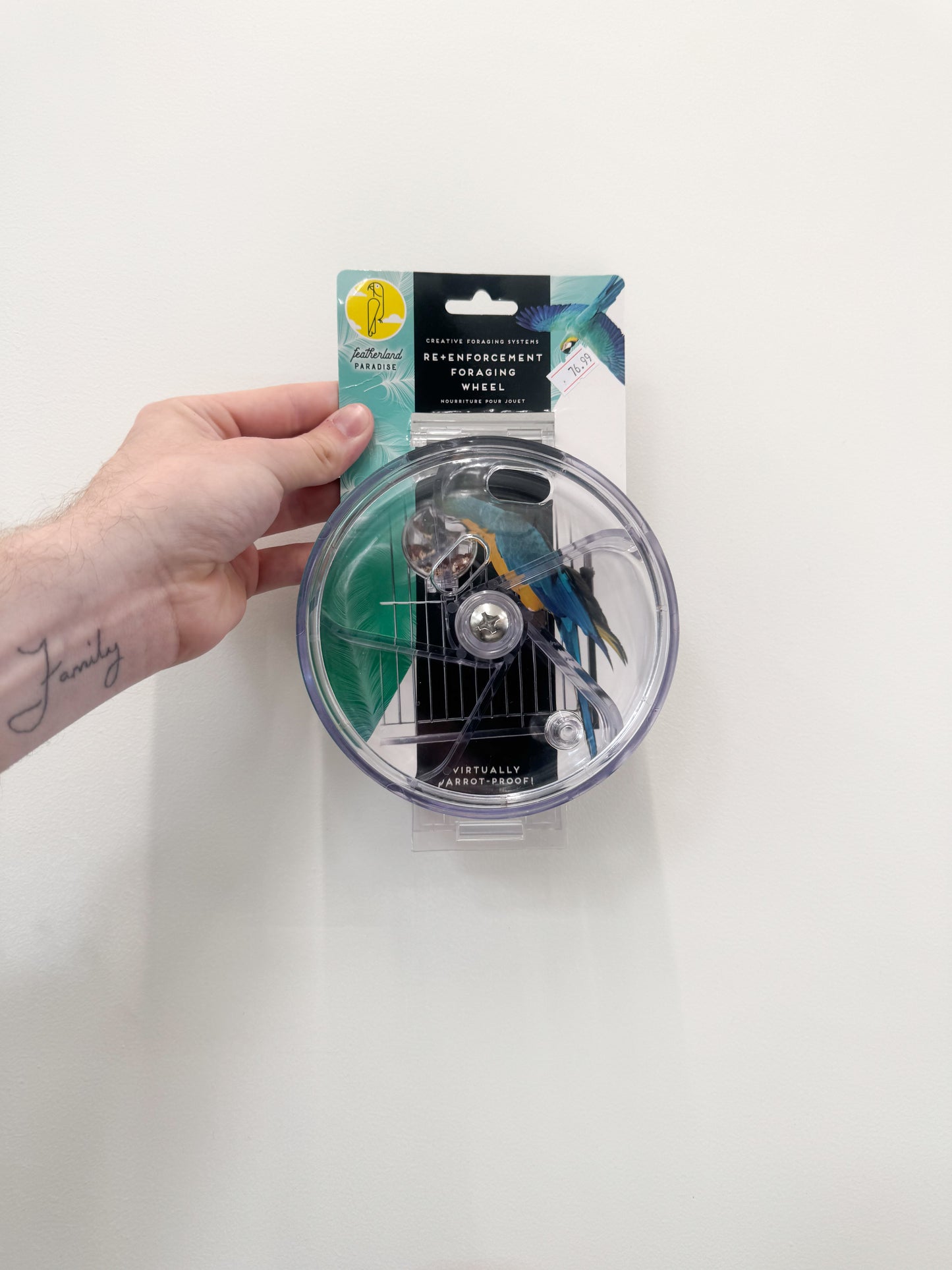 Featherland Paradise Re Enforcement Foraging Wheel