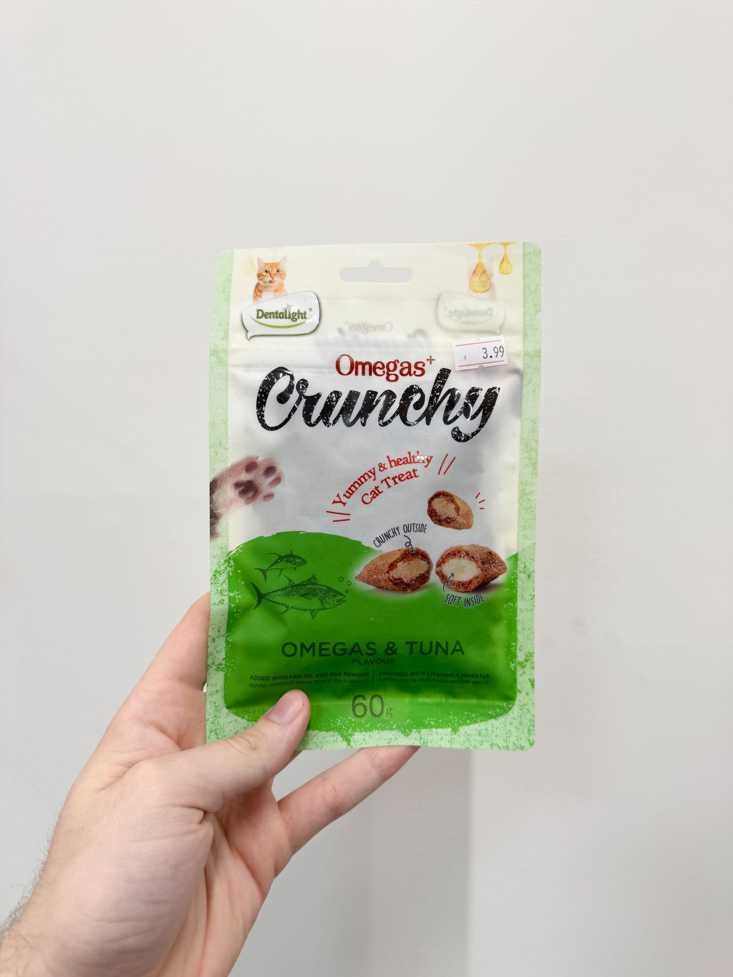 Omegas+ crunchy Cat Treats