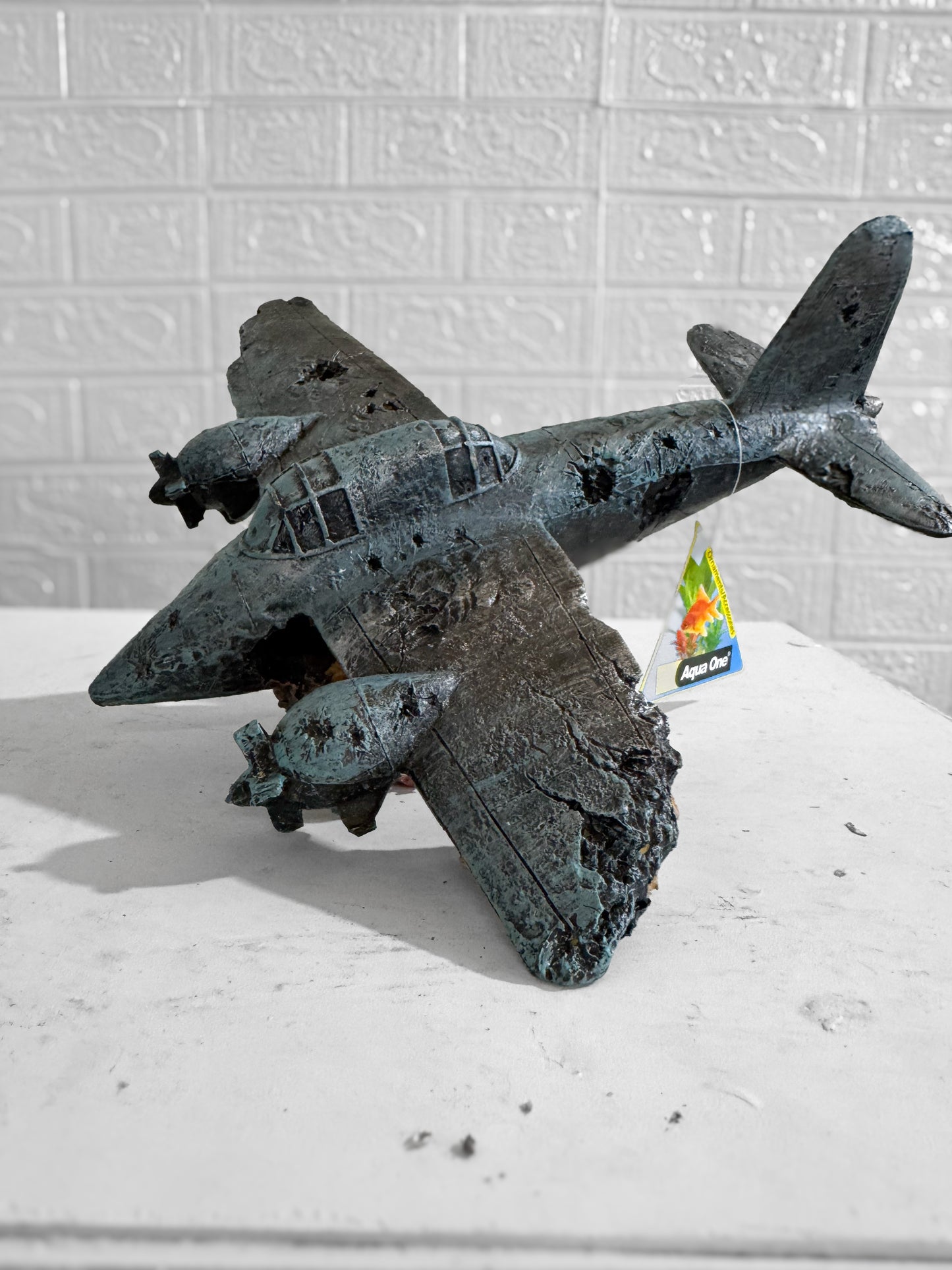 Plane Aquarium Decor