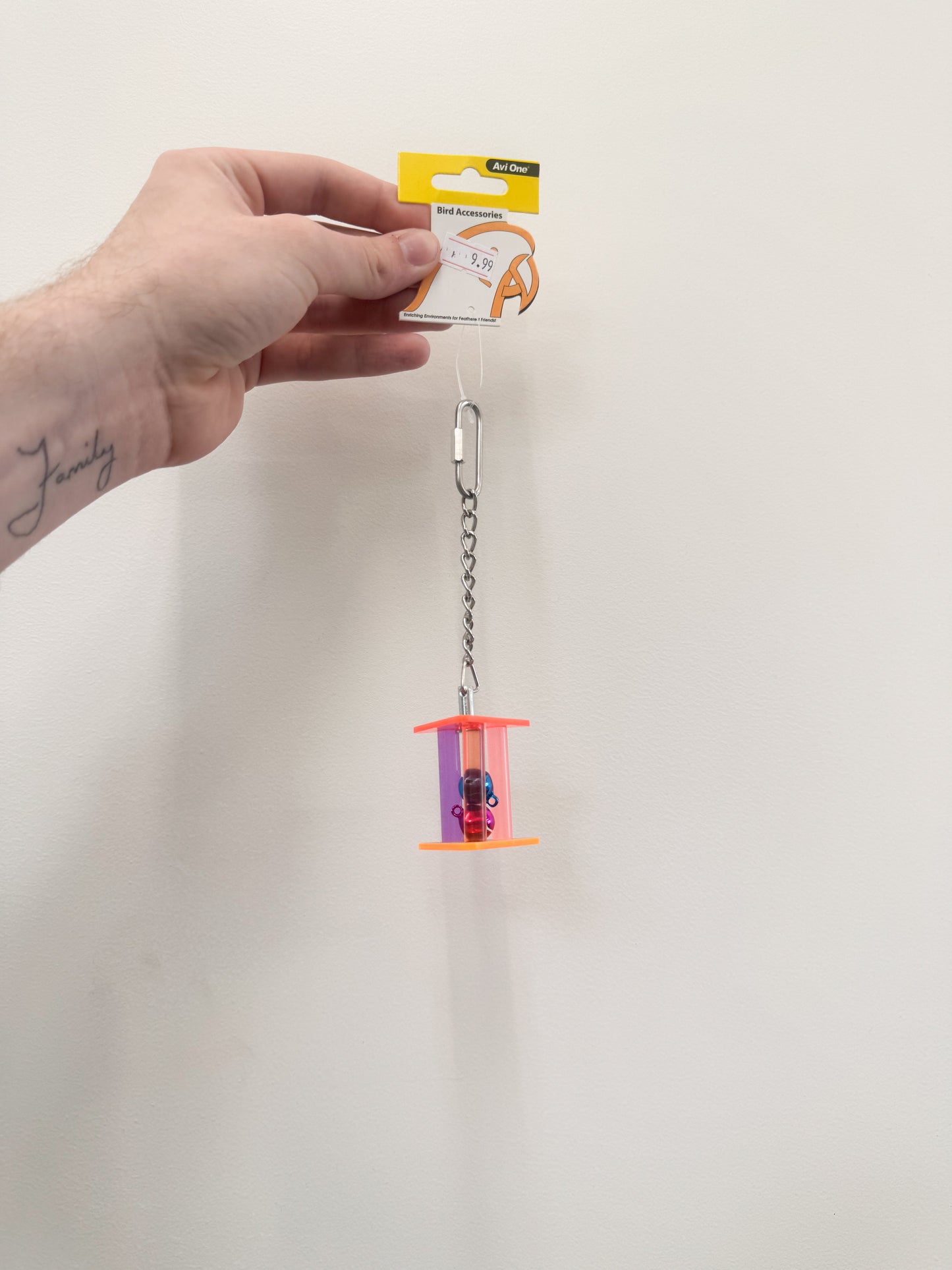 Avi one Triangular Prism with bell balls