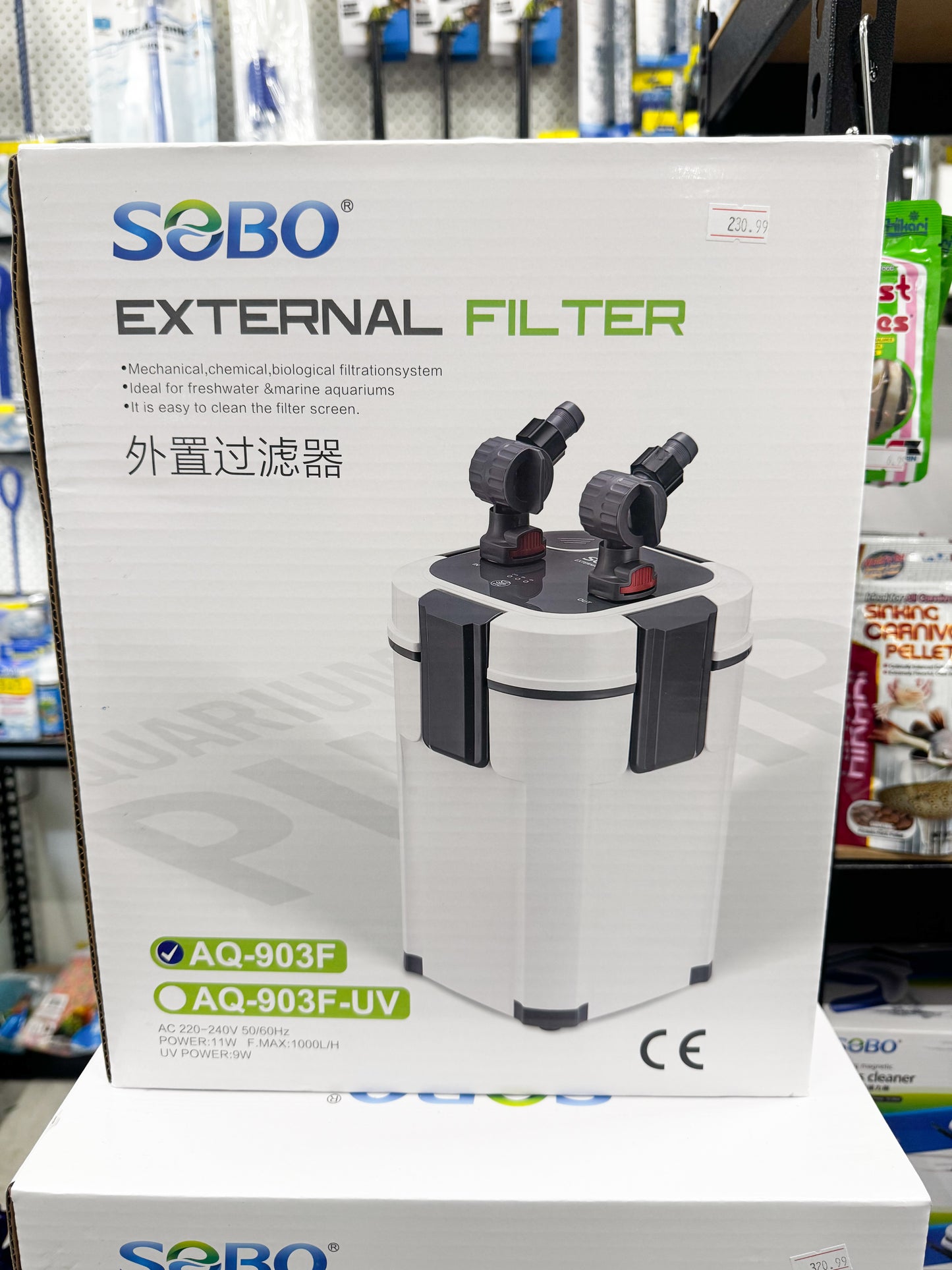 Sobo canister Filter 1000 L/H