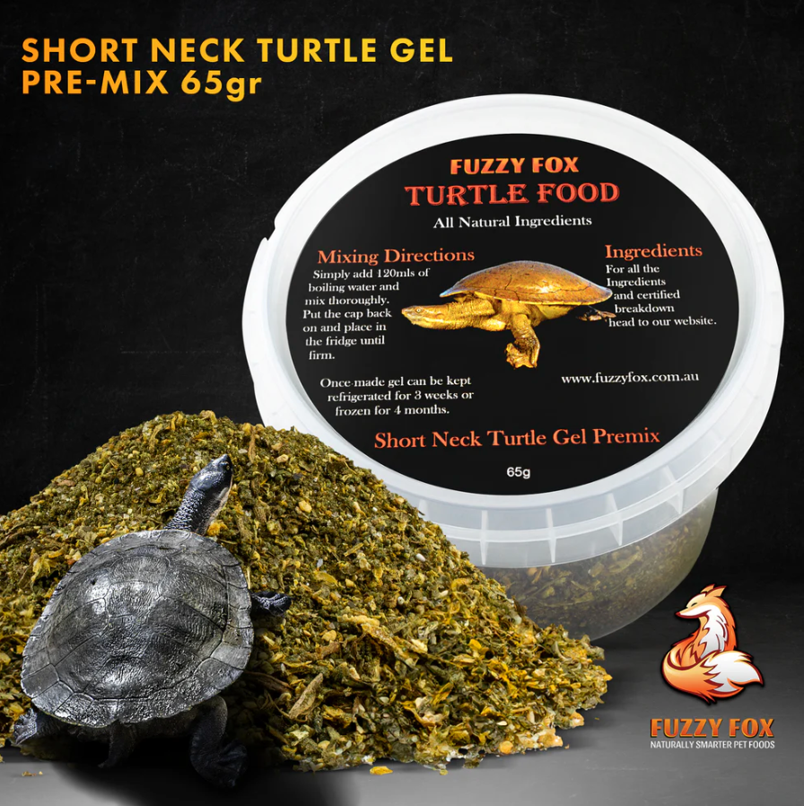 Fuzzy Fox Short Neck Turtle Mix 65g