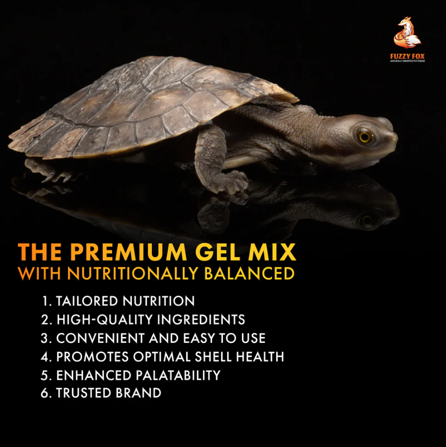 Fuzzy Fox Short Neck Turtle Mix 65g