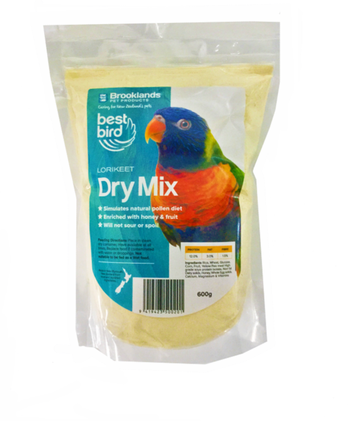 Brooklands Lorikeet Dry Mix