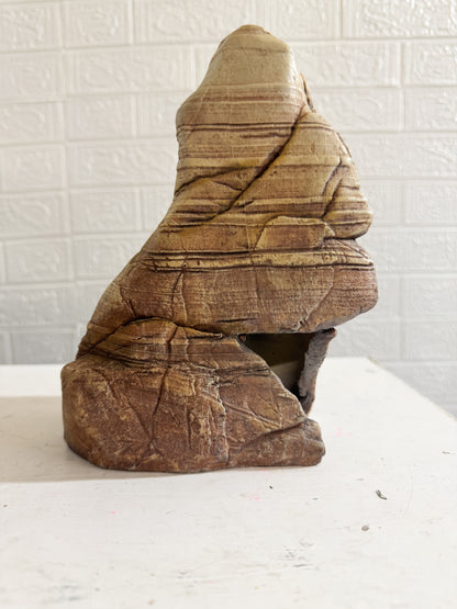 Desert Stone Aquarium Ornament