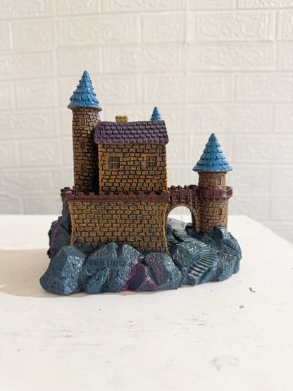 Shimmery Whimsical Castle Ornament