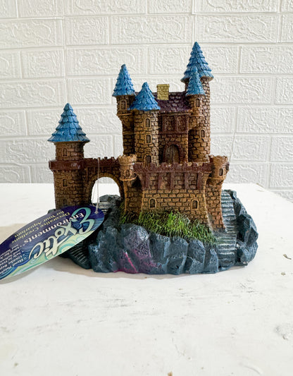 Shimmery Whimsical Castle Ornament