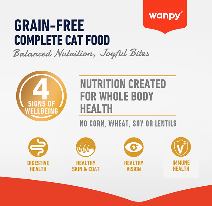 Wanpy Cat 1.5kg Grain Free Salmon Recipe