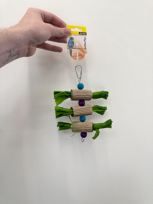 Avi one corrugated board with straw