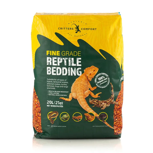Critters Comfort Fine Grade Reptile Bedding 20L