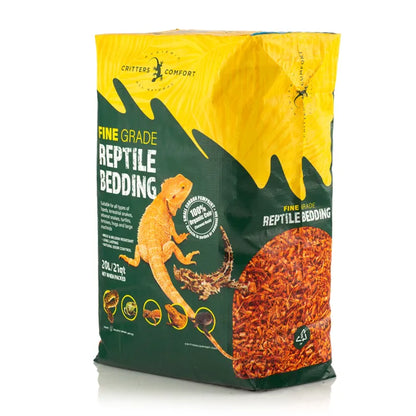 Critters Comfort Fine Grade Reptile Bedding 20L