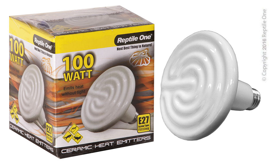 Reptile One Ceramic Heat Emitters 100w E27