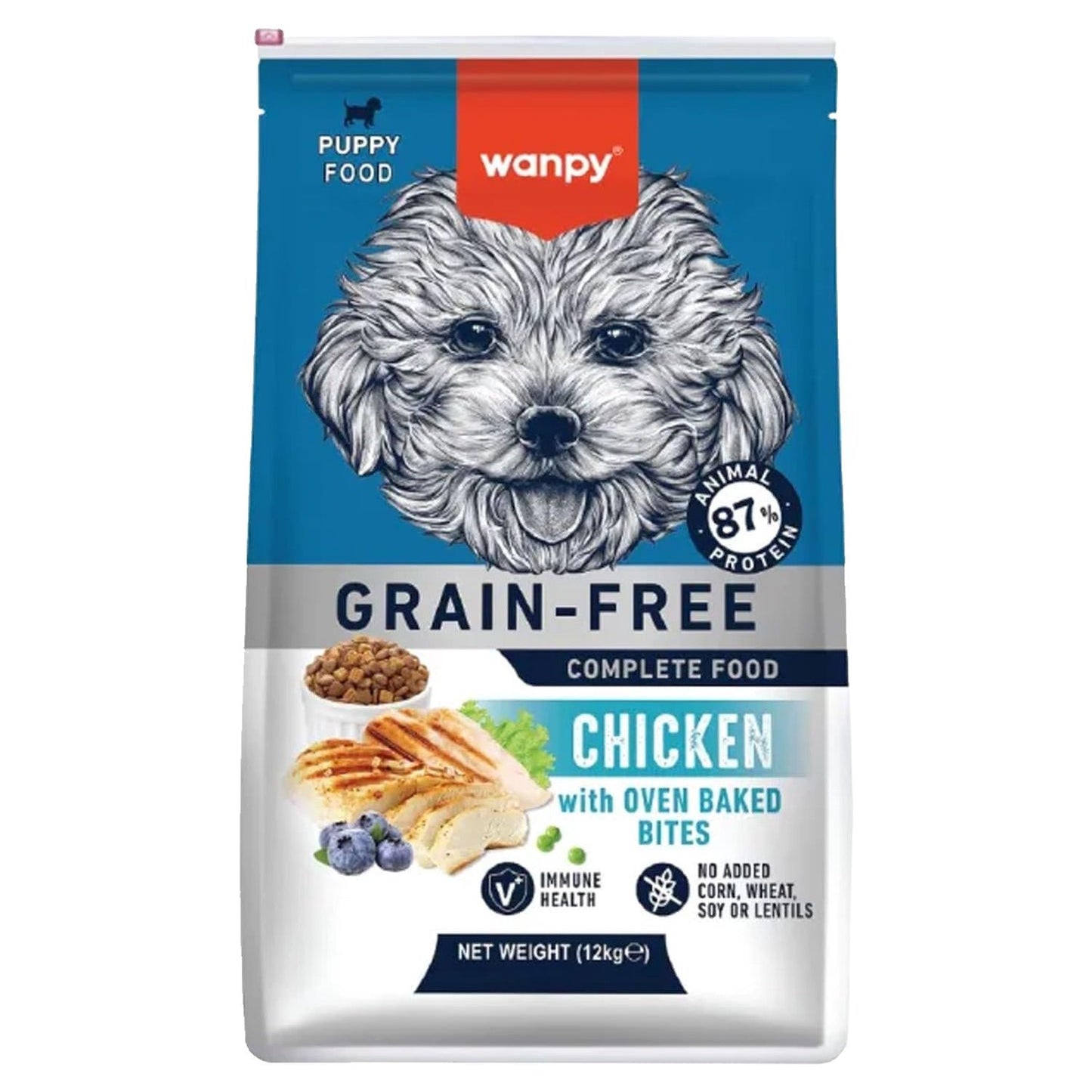 Wanpy Grainfree Puppy Chicken Recipe 12Kg