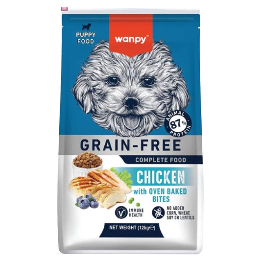Wanpy Grainfree Puppy Chicken Recipe 12Kg