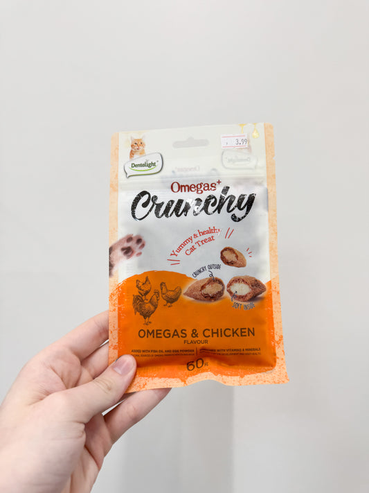Omegas+ crunchy Cat Treats