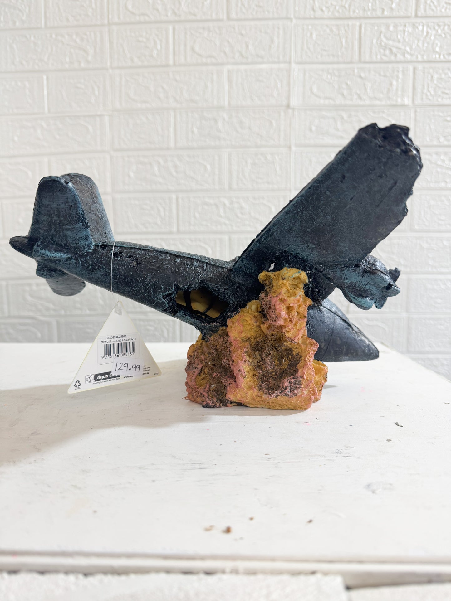 Plane Aquarium Decor