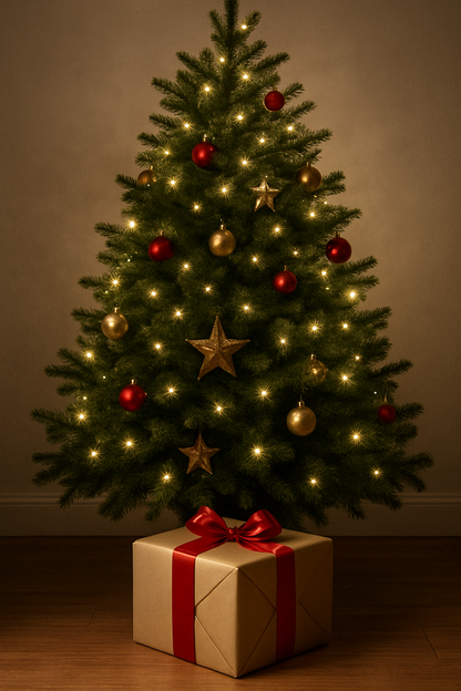 Dog Christmas Present Treat & Toy Mystery Box