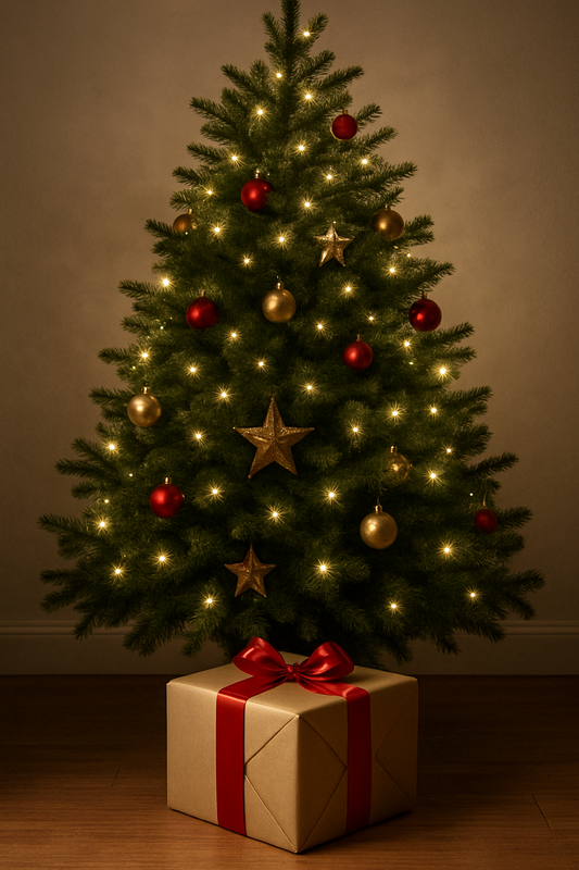 Dog Christmas Present Treat & Toy Mystery Box