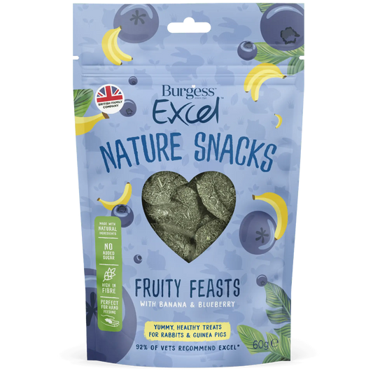 Excel Fruity Feasts Treats 60gm