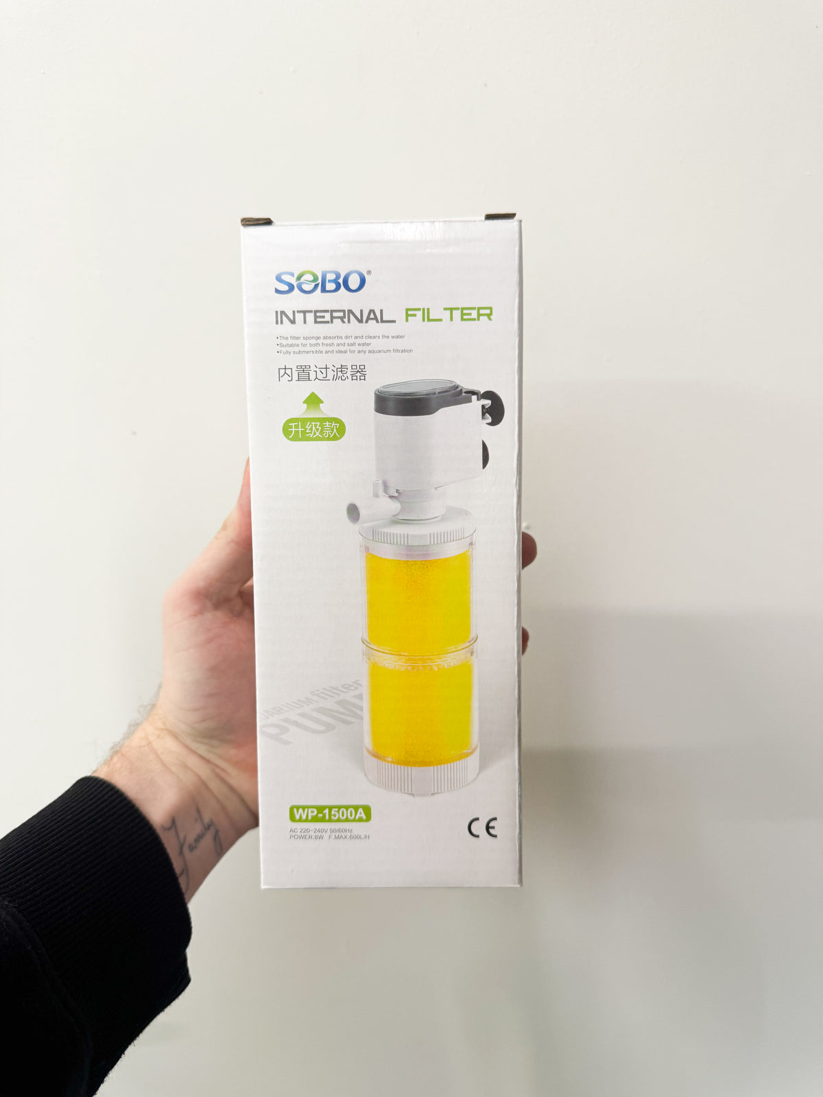 Sobo Internal Filter 600L/H