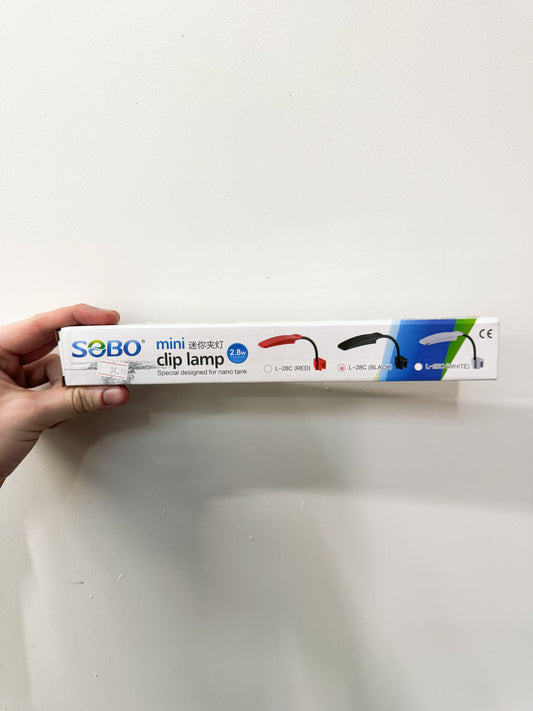Sobo Lighting LED Clamp Lamp Black