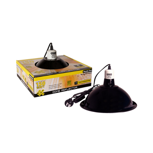 Reptile One Heat Lamp Ceramic Reflector (Up To 150W E27)