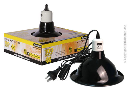 Reptile One Heat Lamp Ceramic Reflector (Up To 100W E27)