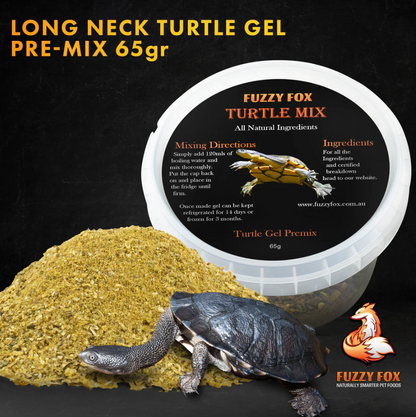 Fuzzy Fox Long Neck Turtle pre mix Gel