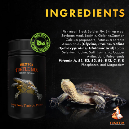 Fuzzy Fox Long Neck Turtle pre mix Gel