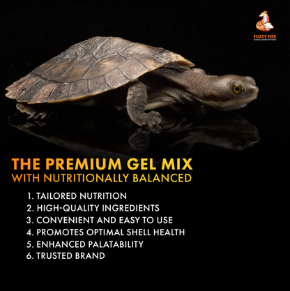 Fuzzy Fox Short Neck Turtle Mix 65g